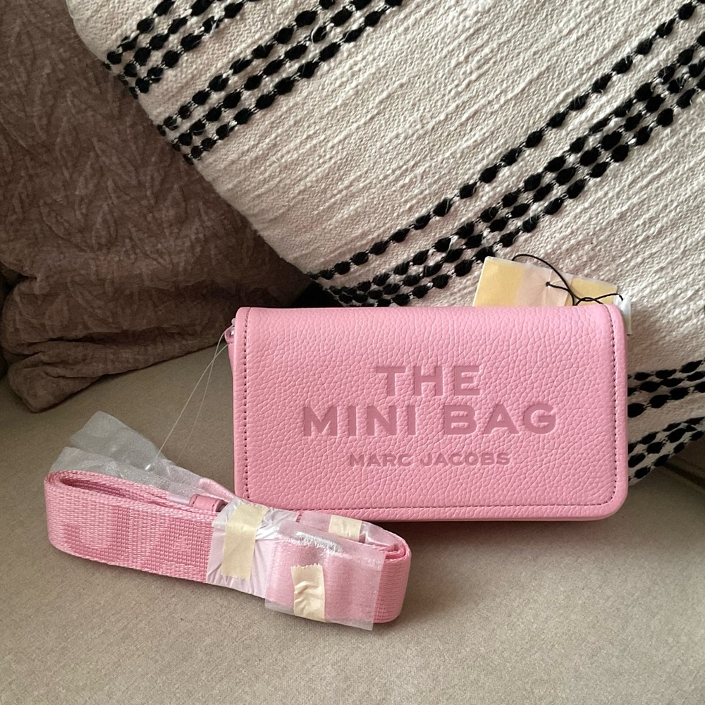 Marc Jacobs brand new pink leather the mini bag